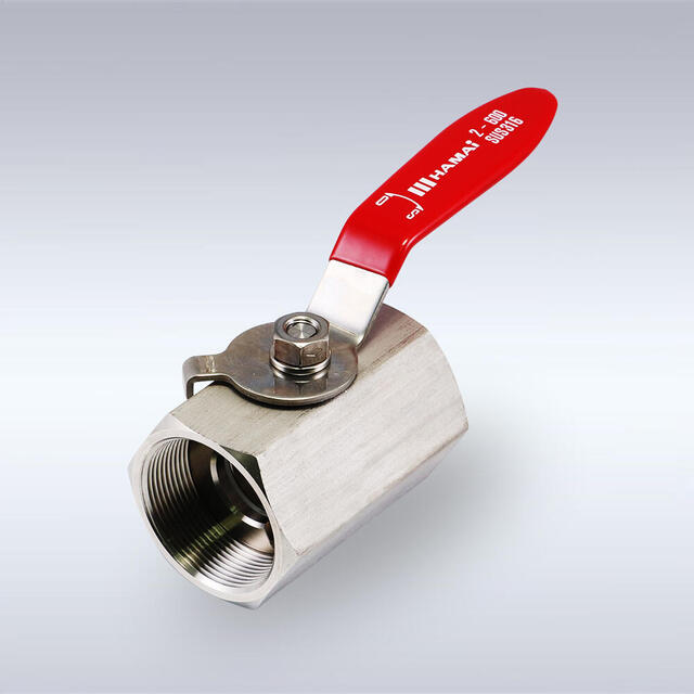 BSS-01/820型 レバーハンドル型 ステンレス製ボールバルブ（08A～50A）