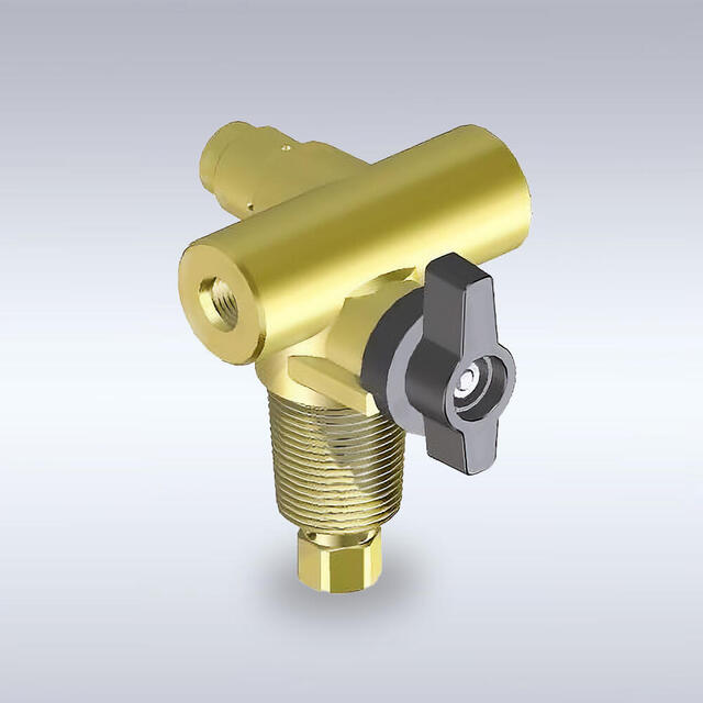 VNGV-T-XXX 過流防止弁内蔵 天然ガス自動車用 手動弁