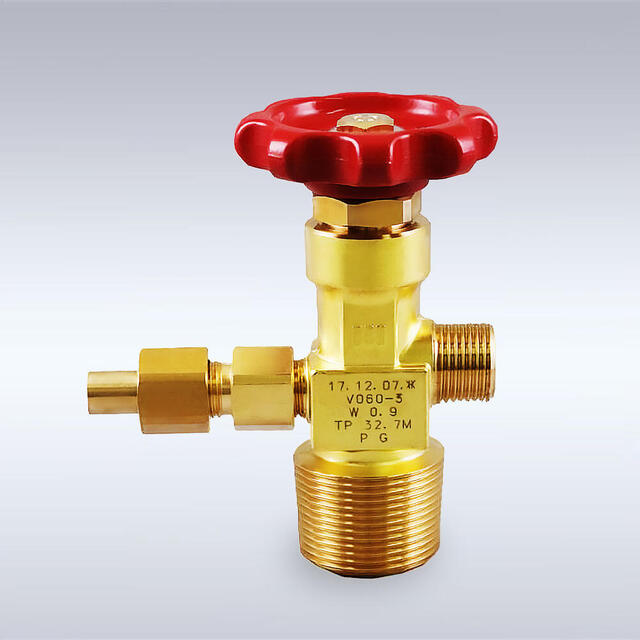 長尺容器用　 圧縮水素 ・    黄銅製手動バルブ　　　　　　　　　　　　　（19.6～35MPa・G-700）