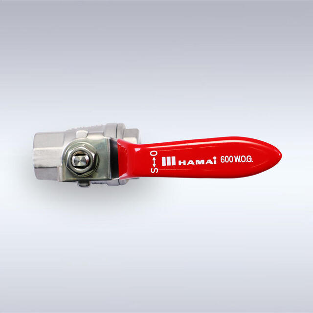 TSS-01型 フルボア相当 ステンレス製ボールバルブ（08A～50A）