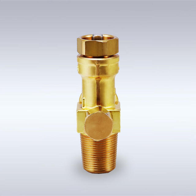 K-30型 中容器用 メスネジ（仏式） 黄銅製バックシートバルブ（W23）