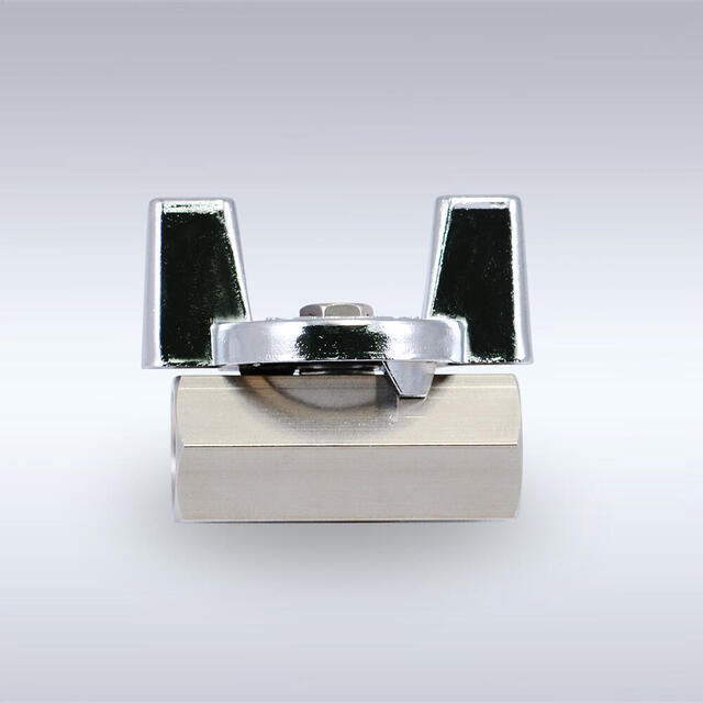 BSS-22/126/822型 蝶ハンドル型 ステンレス製ボールバルブ（08A～50A）