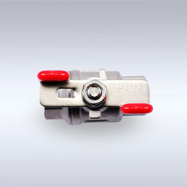 FST-02型 フルボア相当 つまみハンドル型 ステンレス製ボールバルブ（08A～25A）