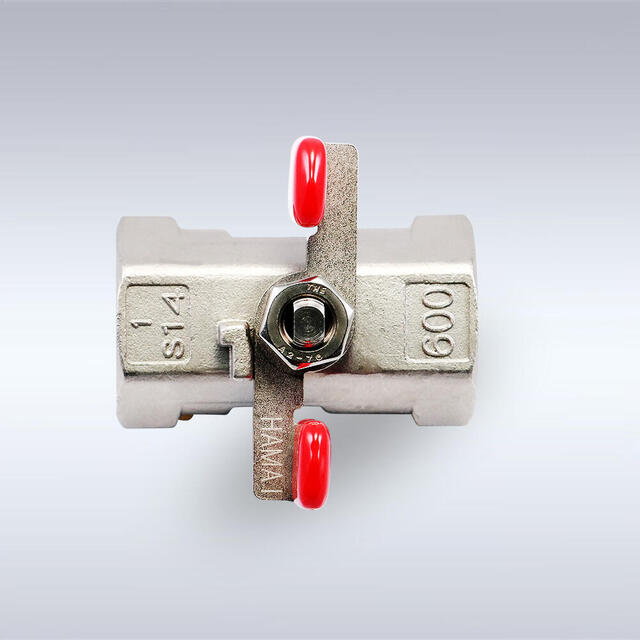 BST-02型 つまみハンドル型 ステンレス製ボールバルブ（08A～25A）