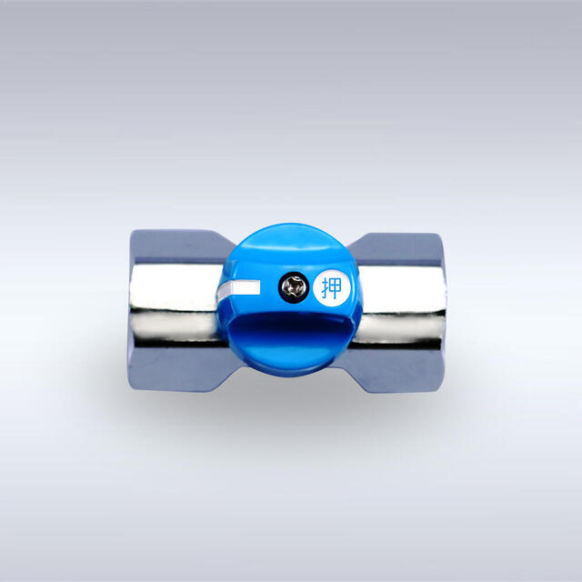 FBS-100-15Rc ストレート型 ロック機能付き LPガス用可とう管ガス栓