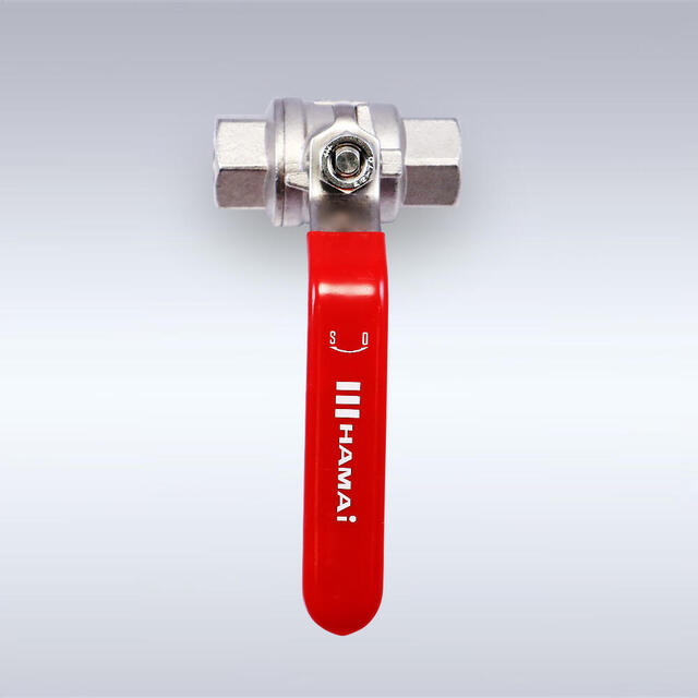 FST-01型 フルボア相当 レバーハンドル型 ステンレス製ボールバルブ（08A～50A）