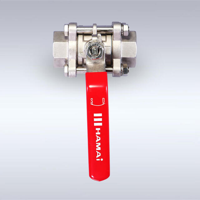 WSS-18型 PACW禁油仕様 溶接接続 ステンレス製 3分割ボールバルブ（15SW～40SW）