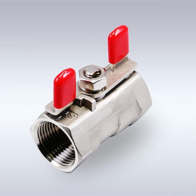 BST-02型 つまみハンドル型 ステンレス製ボールバルブ（08A～25A）