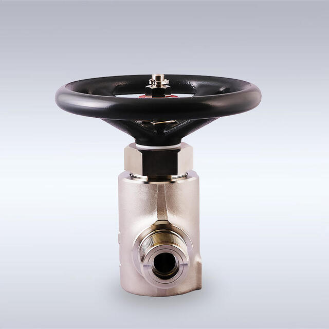 PS-115-R型 高純度ガス配管用 ステンレス製バックシートバルブ（ストレート型、15mm）