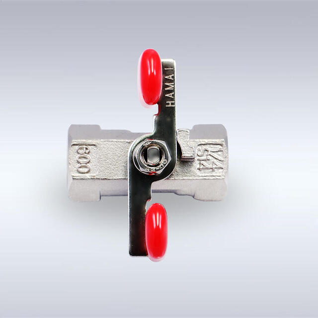 BST-02型 つまみハンドル型 ステンレス製ボールバルブ（08A～25A）