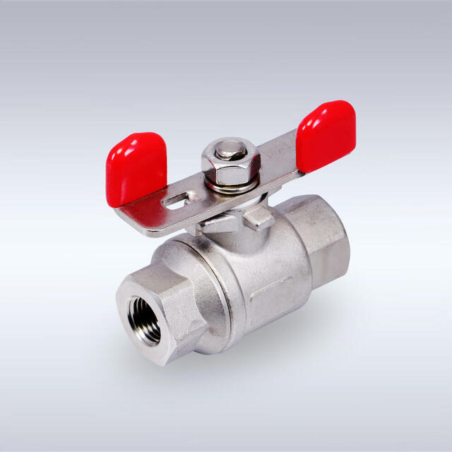 FST-02型 フルボア相当 つまみハンドル型 ステンレス製ボールバルブ（08A～25A）