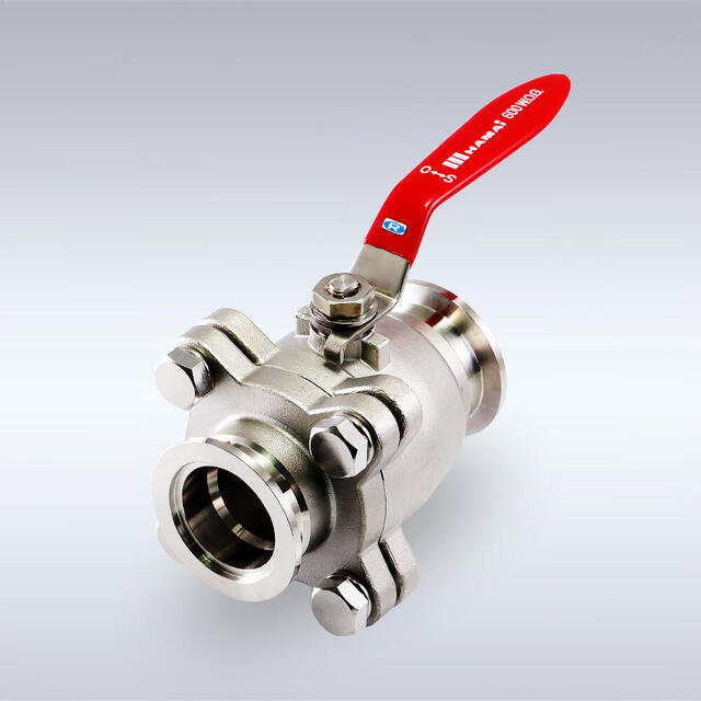 TSS-110型 RoHS対応 NWフランジ接続 ステンレス製ボールバルブ（40NW）