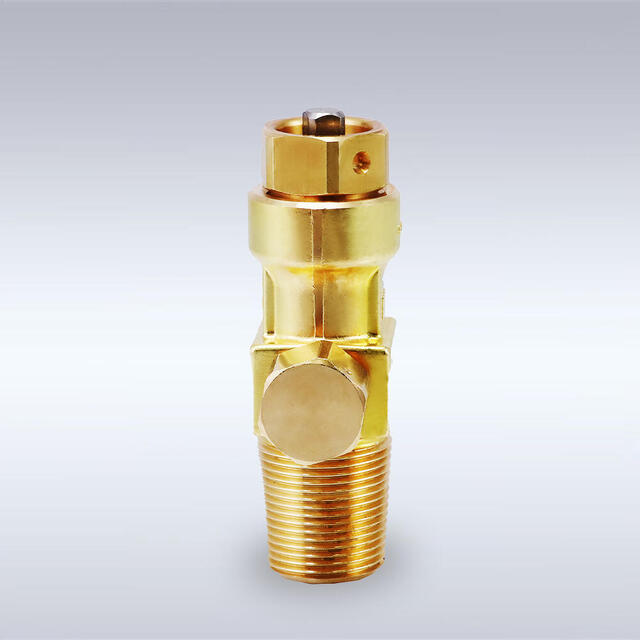 K-40型 中容器用 レンチタイプ 黄銅製バックシートバルブ（W22）