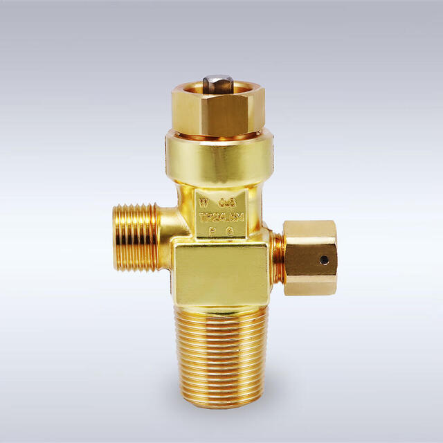 K-40型 中容器用 レンチタイプ 黄銅製バックシートバルブ（W22）