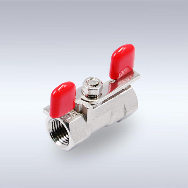 BST-02型 つまみハンドル型 ステンレス製ボールバルブ（08A～25A）