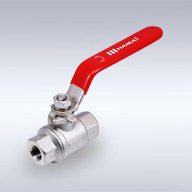 FST-01型 フルボア相当 レバーハンドル型 ステンレス製ボールバルブ（08A～50A）