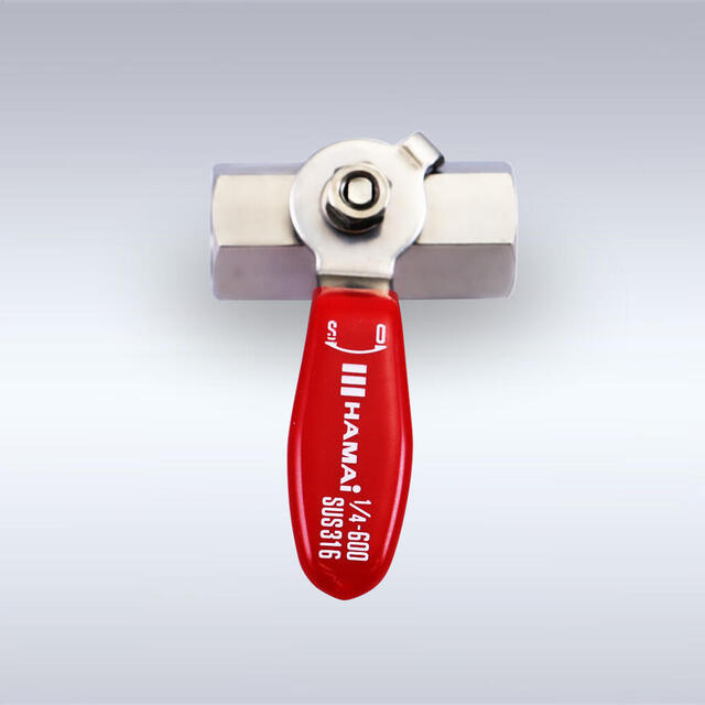 BSS-01/820型 レバーハンドル型 ステンレス製ボールバルブ（08A～50A）