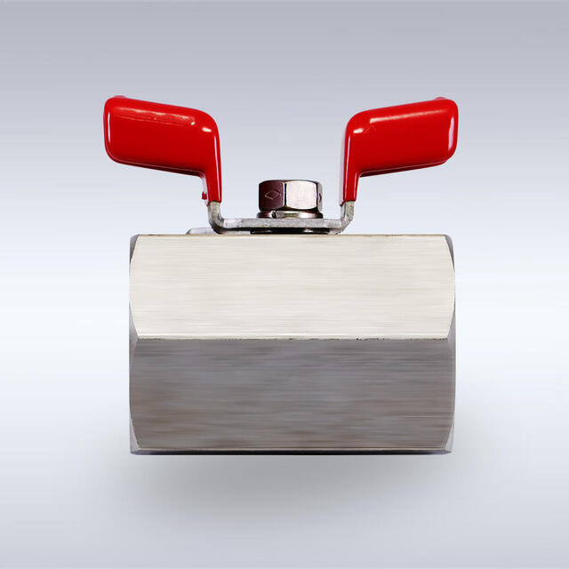 BSS-22/126/822型 蝶ハンドル型 ステンレス製ボールバルブ（08A～50A）