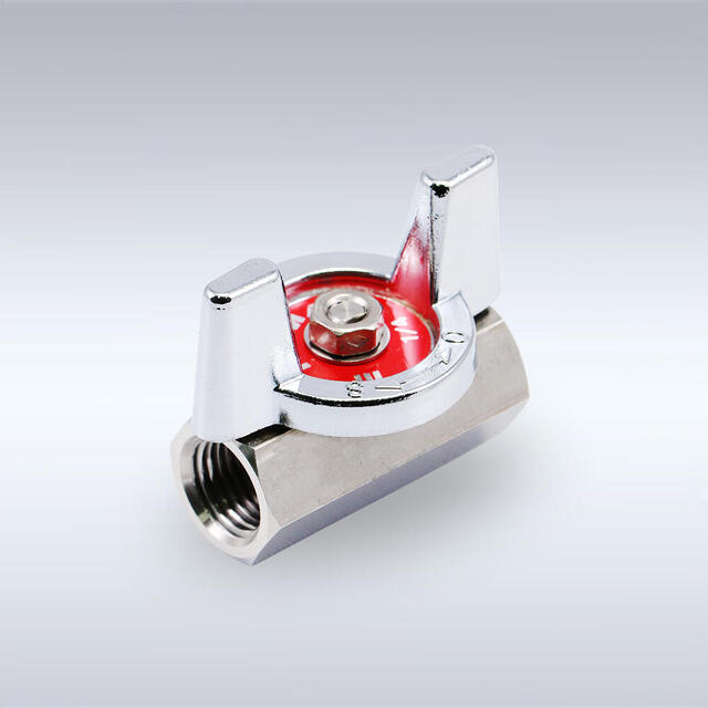 BSS-22/126/822型 蝶ハンドル型 ステンレス製ボールバルブ（08A～50A