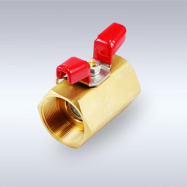 BBS-77/220/611型 蝶ハンドル型 黄銅製ボールバルブ（08A～50A）