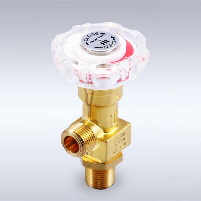 セーフティプロ 開閉表示ハンドル付き 容器用・設備用バルブ（スパイラル式）