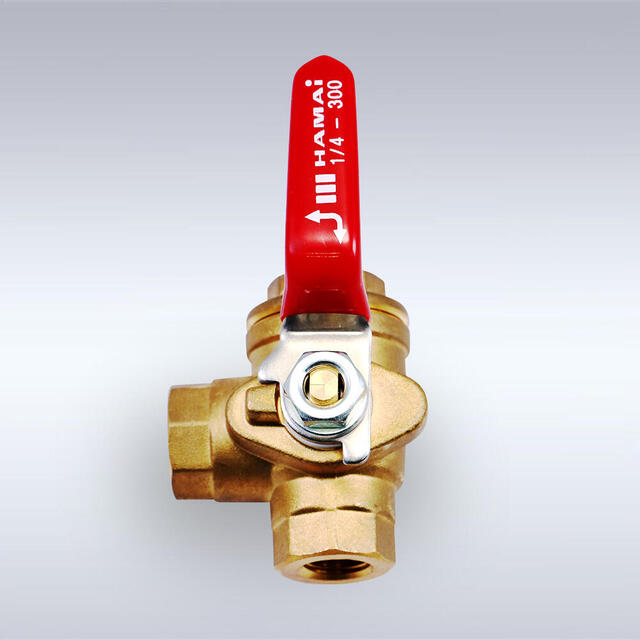 RBS-182型 黄銅製 ３方ボールバルブ（08A～25A）