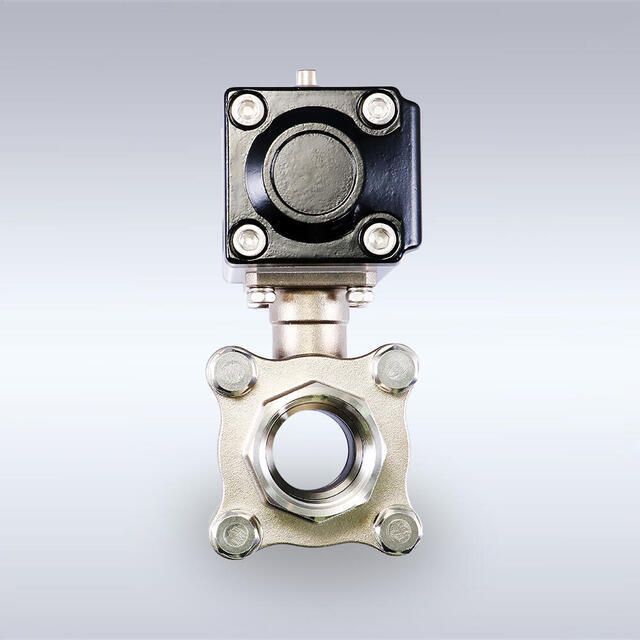 LAS-179型 フルボア相当タイプ ステンレス製 小型空圧自動ボールバルブ（10A～50A）