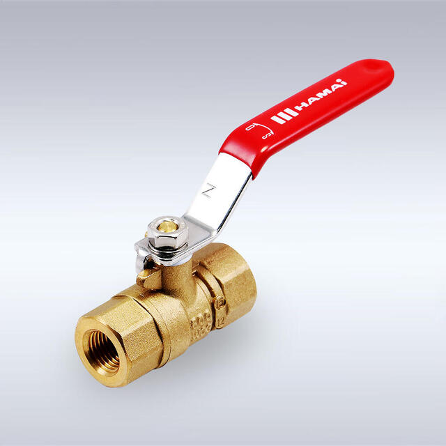 FBT-101型 フルボア相当 レバーハンドル型 黄銅製ボールバルブ（08A～50A）