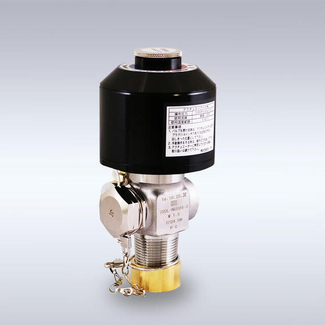 クリーン仕様 AD型 ダイレクトシール式 アクチュエーター搭載自動弁