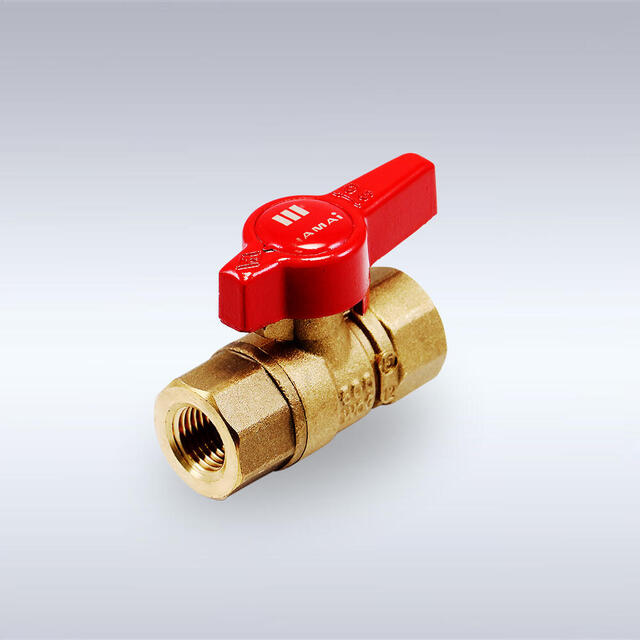 FBT-03型 フルボア相当 つまみハンドル型 黄銅製ボールバルブ（08A～25A）