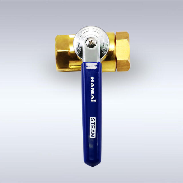 RBS-77型 本格的スチーム用 黄銅製ボールバルブ（15A～25A）