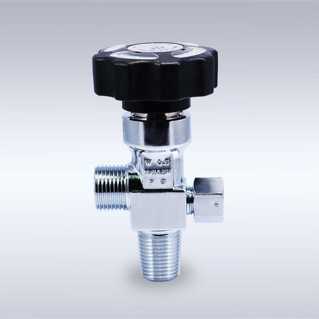 KX-10型 開閉表示ハンドル付き 容器用バルブ（スパイラル式）