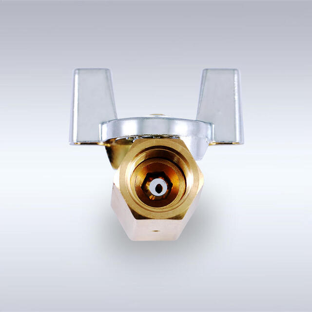 BBS-61型 エアー（水）抜き穴付き 黄銅製ボールバルブ（08A～15A）