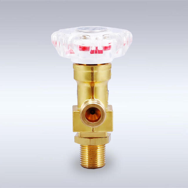 セーフティプロ 開閉表示ハンドル付き 容器用・設備用バルブ（スパイラル式）