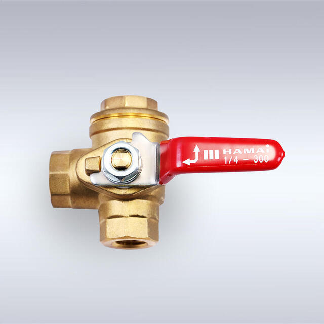 RBS-182型 黄銅製 ３方ボールバルブ（08A～25A）