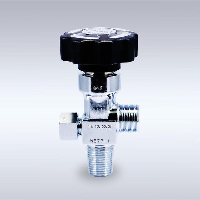 KX-10型 開閉表示ハンドル付き 容器用バルブ（スパイラル式）