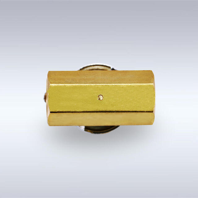 BBS-61型 エアー（水）抜き穴付き 黄銅製ボールバルブ（08A～15A）