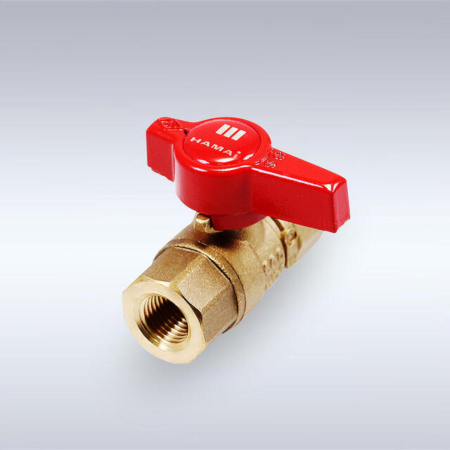 FBT-03型 フルボア相当 つまみハンドル型 黄銅製ボールバルブ（08A～25A）