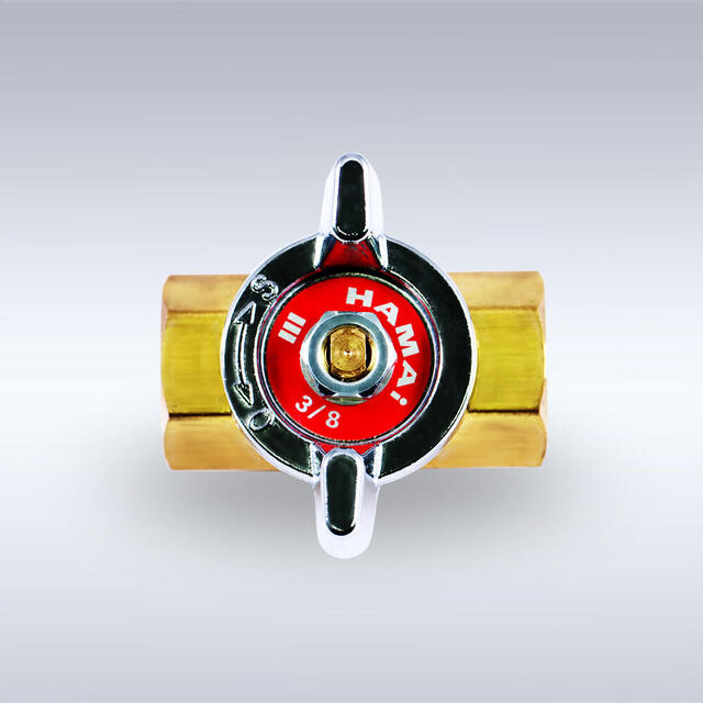 BBS-61型 エアー（水）抜き穴付き 黄銅製ボールバルブ（08A～15A）