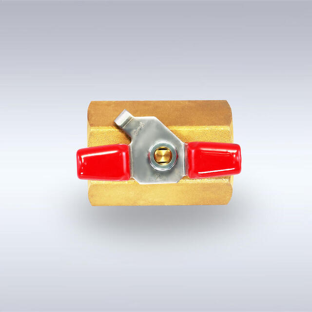 BBS-77/220/611型 蝶ハンドル型 黄銅製ボールバルブ（08A～50A）