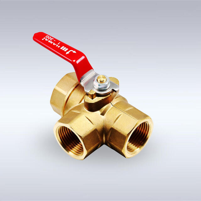 RBS-182型 黄銅製 ３方ボールバルブ（08A～25A）