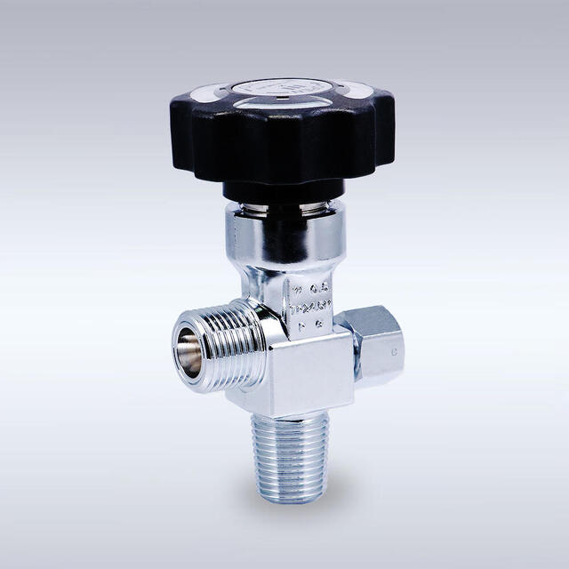 KX-10型 開閉表示ハンドル付き 容器用バルブ（スパイラル式）