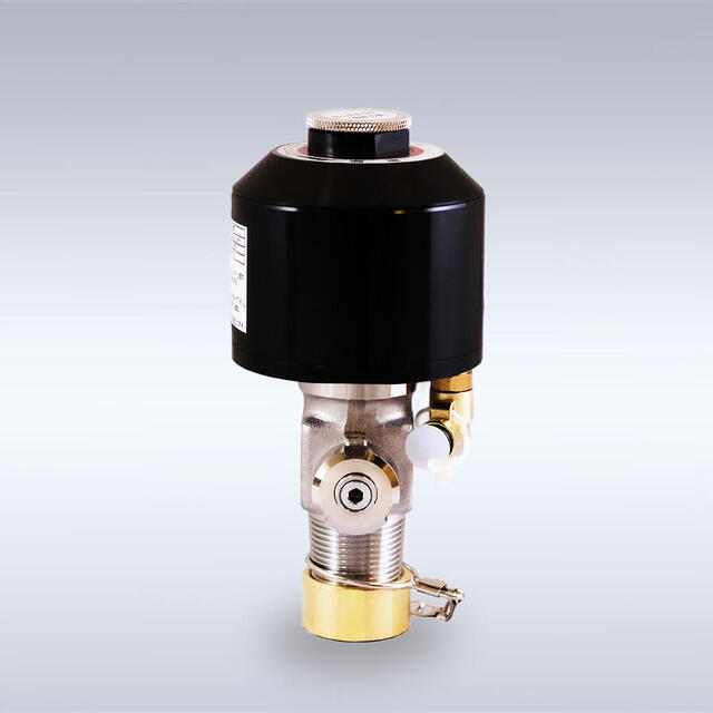 クリーン仕様 PASC-55L型 アクチュエーター搭載 ステンレス製自動弁