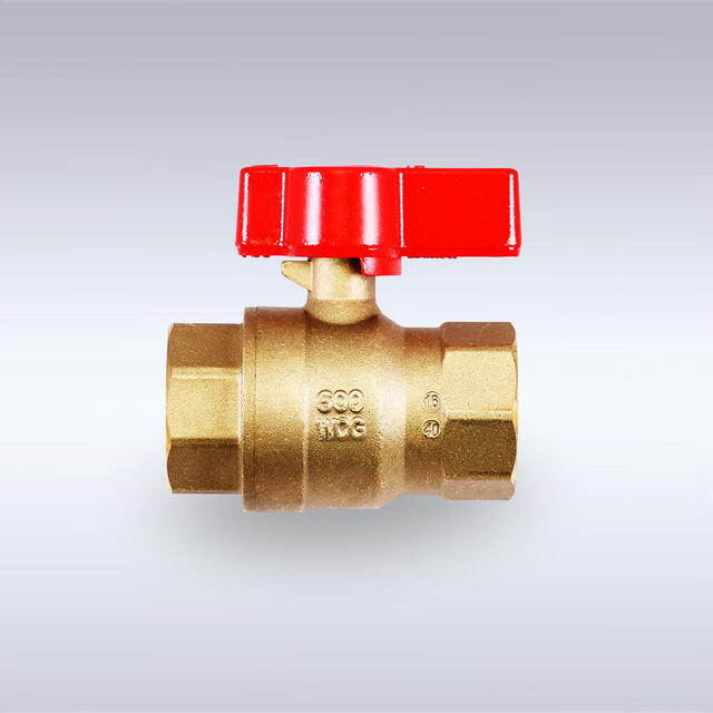 FBT-03型 フルボア相当 つまみハンドル型 黄銅製ボールバルブ（08A～25A）