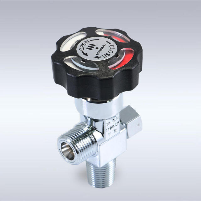 KX-10型 開閉表示ハンドル付き 容器用バルブ（スパイラル式）