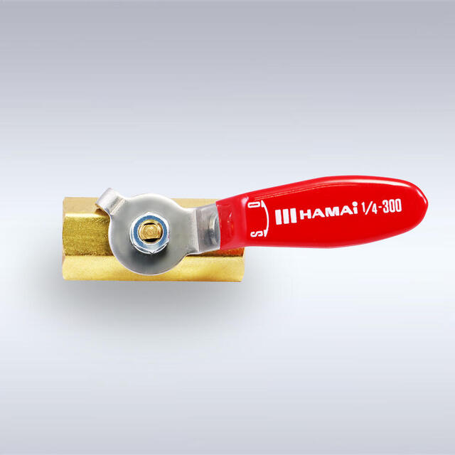 BBS-01/600型 レバーハンドル型 黄銅製ボールバルブ（08A～50A）