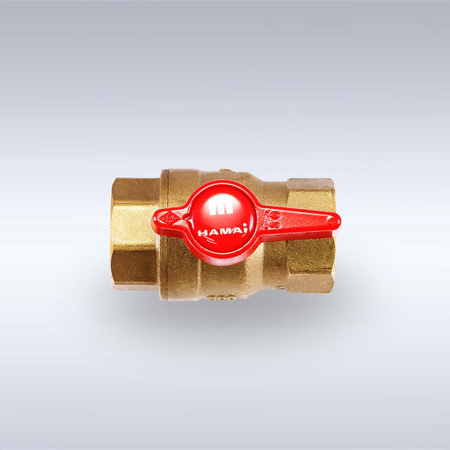 FBT-03型 フルボア相当 つまみハンドル型 黄銅製ボールバルブ（08A～25A）