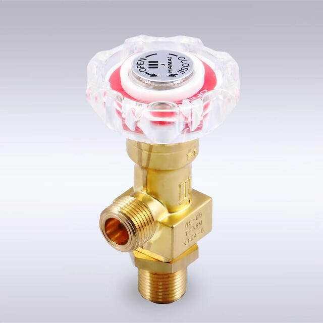 セーフティプロ 開閉表示ハンドル付き 容器用・設備用バルブ（スパイラル式）