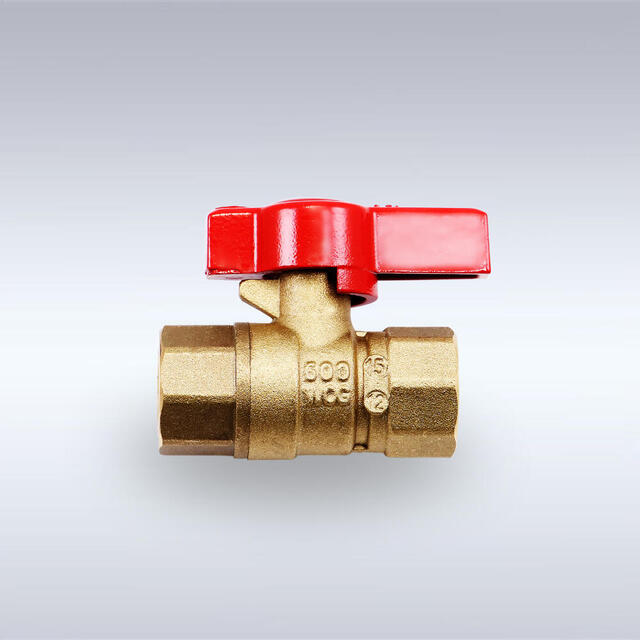 FBT-03型 フルボア相当 つまみハンドル型 黄銅製ボールバルブ（08A～25A）