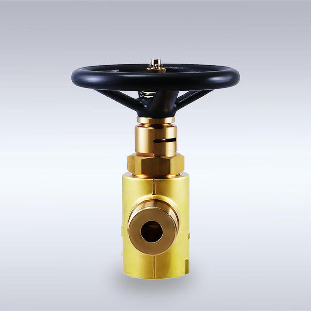 G-119-R型 一般高圧ガス配管用 黄銅製バックシートバルブ（ストレート型、19mm）